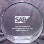 APOS Systems Inc. has been named 2008 SAP&reg; BusinessObjects Technology Partner of the Year, North America. 