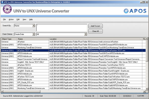 bi4 unv unx bulk converter