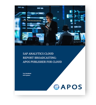 Use Case - Advanced APOS Publisher for Cloud – Advanced SAC Broadcasting