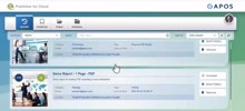 APOS Publisher for Cloud Core and Advanced Features and Capabilities