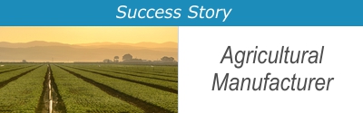 Agricultural Manufacturer Success Story with APOS Publisher for Cloud