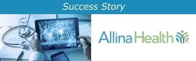 Allina Health Success Story with APOS Storage Center