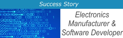 Electronics Manufacturer & Software Developer Success Story with APOS Administrator