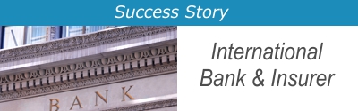International Bank Success Story with APOS Live Data Gateway