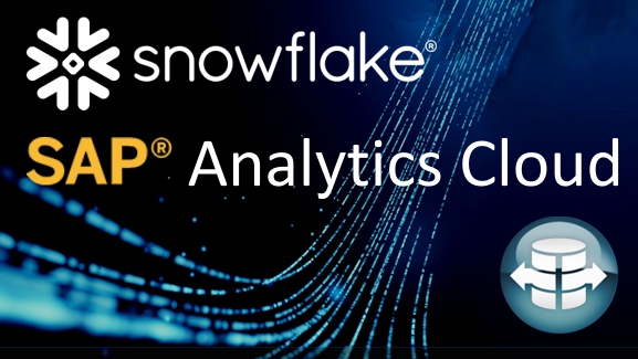 SAP Analytics Cloud connecting live to Snowflake Data Cloud