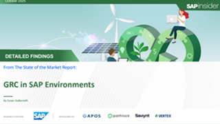 SAPInsider Webinar – State of the Market GRC in SAP Environments